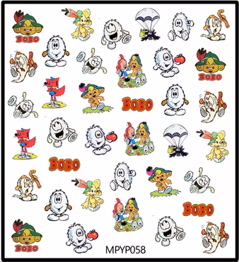 Stickers Bobo & Gnuttarna