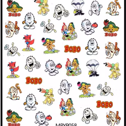 Stickers Bobo & Gnuttarna