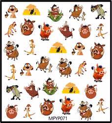Stickers Timon & Pumba