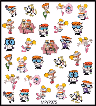 Stickers Dexters Laboratorium