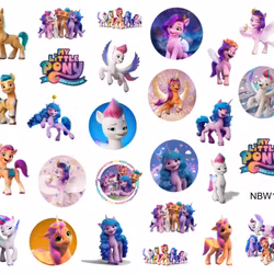 Watersticker My Little Pony 3 - New Generation 5
