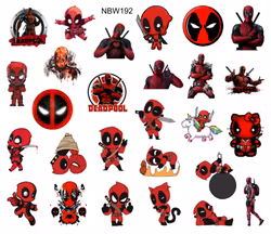 Watersticker Deadpool