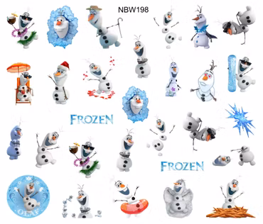 Watersticker Olof / Olaf