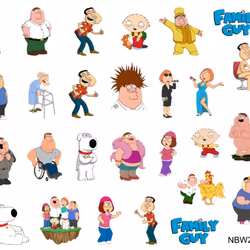 Watersticker - Family Guy 1