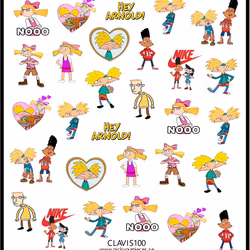 Stickers Hey Arnold