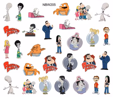 Watersticker - American Dad