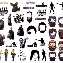 Watersticker - Walking Dead