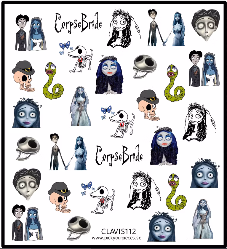 Stickers Corpse Bride