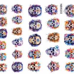 Watersticker - Sugar Skulls