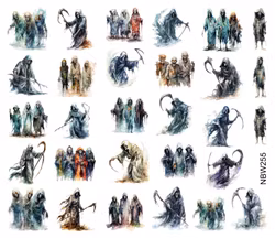 Watersticker - Grim Reaper & Ghouls