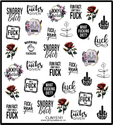 Stickers Fuck You Quotes