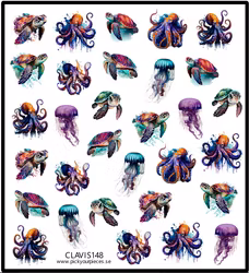 Stickers Sea Creatures