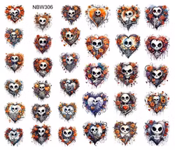 Watersticker - Skeletal Heart