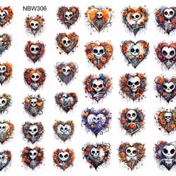 Watersticker - Skeletal Heart