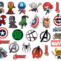 Waterstickers Marvel Avengers