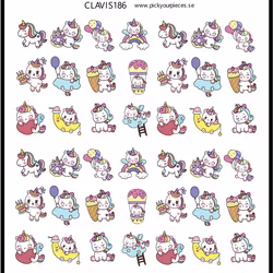Stickers Cute Unicorns