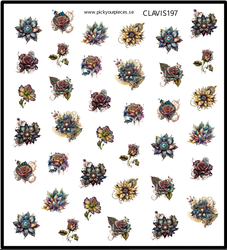 Stickers Royal Flowers