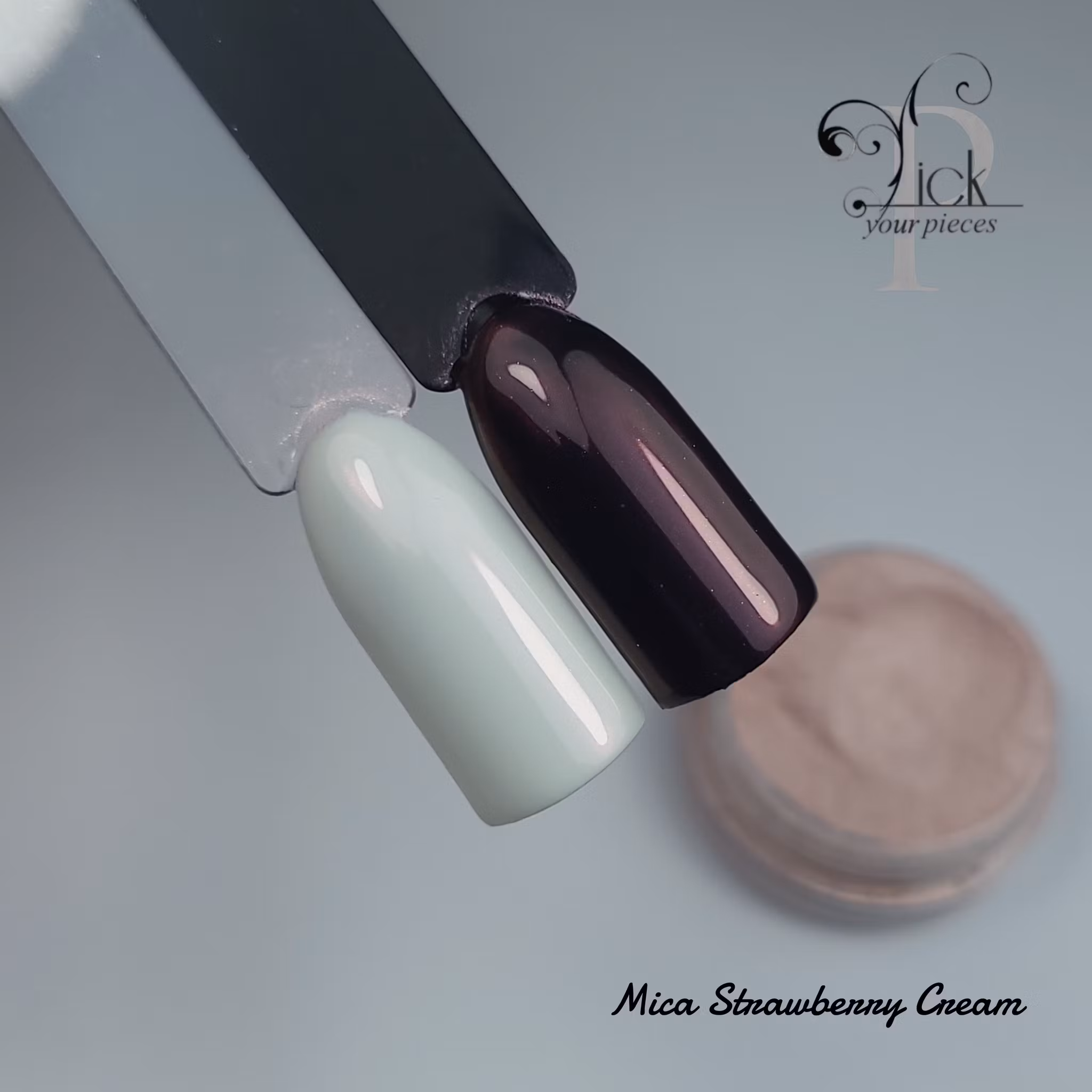 Mica Pigment Strawberry Cream