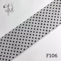 Foil Black Lace