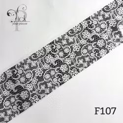 Foile Black Lace
