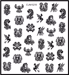 Stickers Disney Mandala