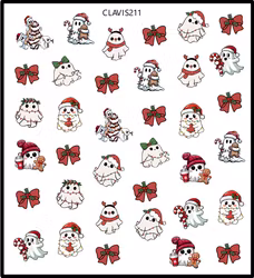 Stickers Christmas Ghost
