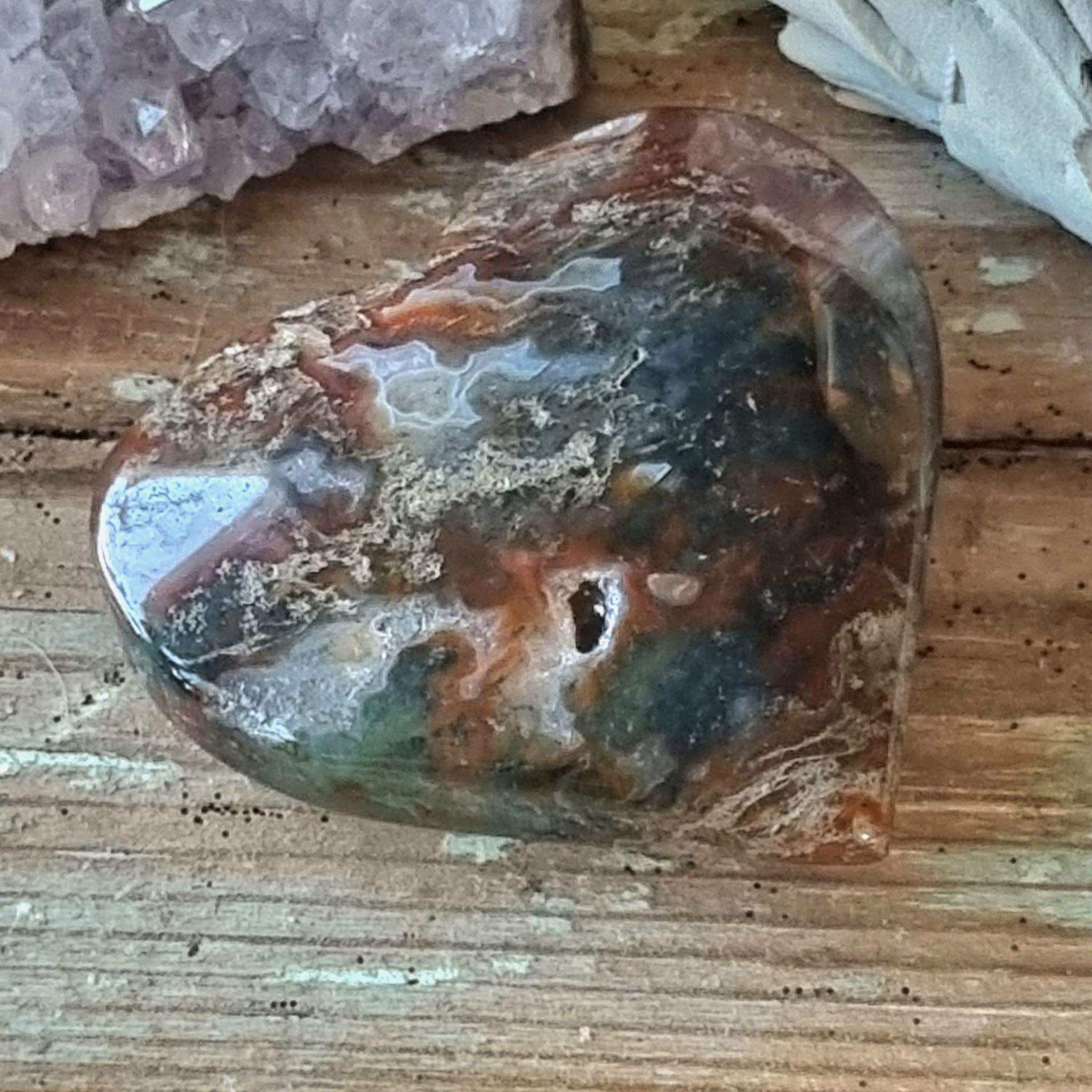 Hjärta Röd Mossagat