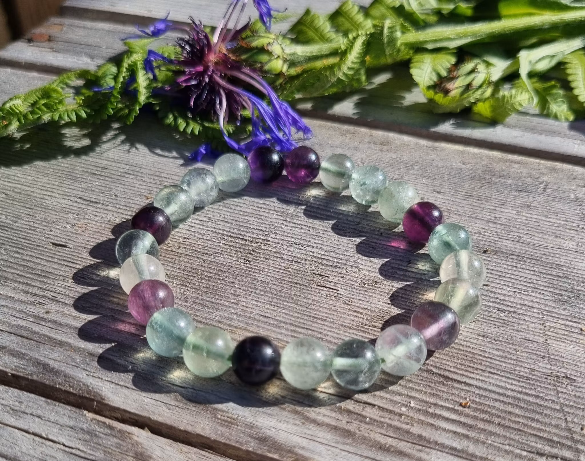 Armband Fluorit