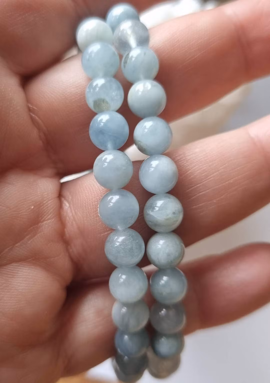 Armband Akvamarin