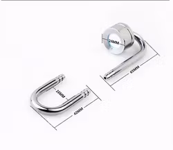 Diffusor, hang-on, rostfri. Mini.