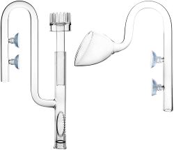 Lily pipe glas med ytavskimning, 17mm