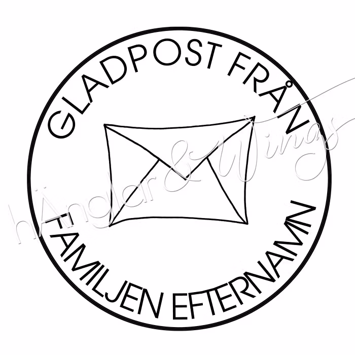 PERSONAL - 012 - Round - Gladpost från