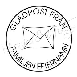 PERSONLIG - 012 - Rund Gladpost från