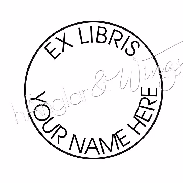 PERSONLIG - 031 - Rund Ex Libris