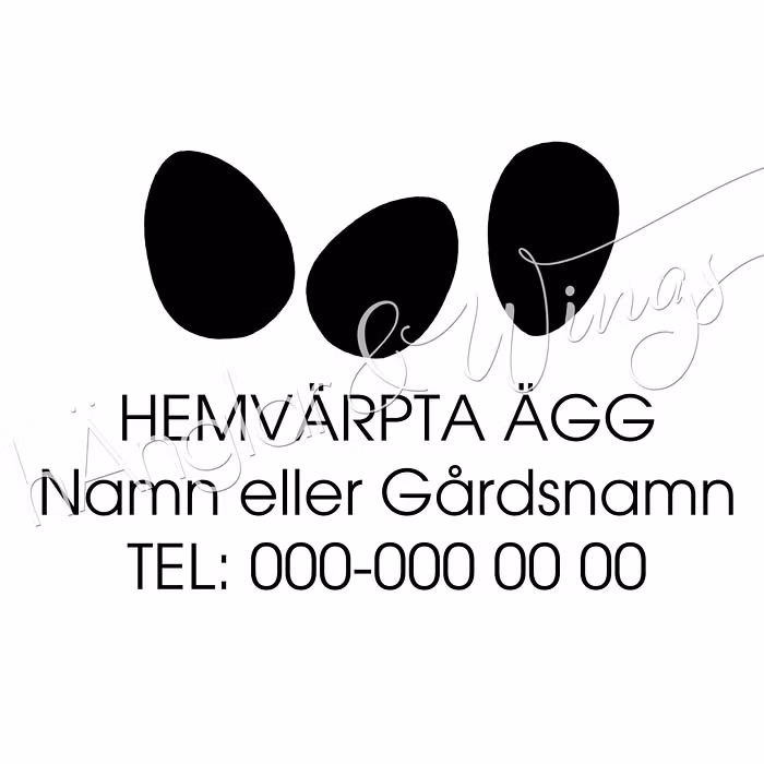 PERSONAL - 033 - Hemvärpta Ägg