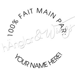 PERSONLIG - 104 - Rund - 100% Fait Main Par  (FRENCH)