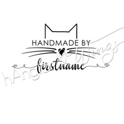 PERSONLIG - 109  Kattöron - Handmade by  (ENGLISH)