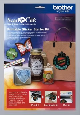 Scan N Cut Startkit för Etiketter (FÖRBESTÄLLNING)
