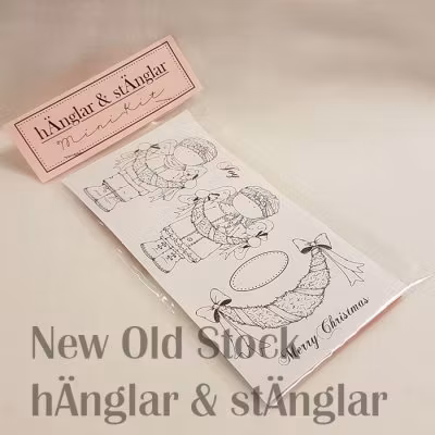 Svenska Gummistämplar med julmotiv från hÄnglar & stÄnglar