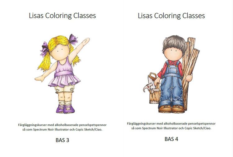 E-KURS - PAKET - Färgläggningskurs Bas 3 och 4