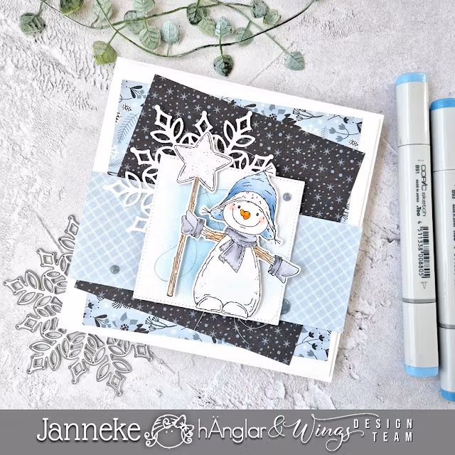 Clear Stamps - Pinngubbar / Stick snowman