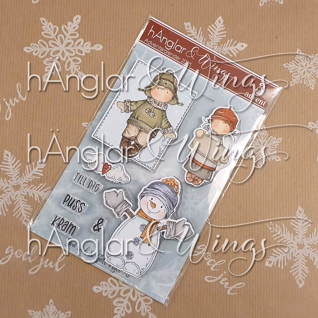 UTGÅTT - Clear Stamps - 3 Advent 2025 (Vinterhälsning)