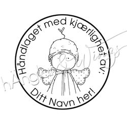 PERSONLIG - 194  Rund - Håndlaget (hÄnglagutt) (NORSK)