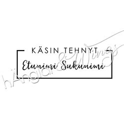 PERSONLIG - 214 ruta - Käsin Tehnyt  (FINSKA)