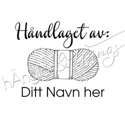 PERSONLIG - 232 nystan - Håndlaget av (NORSK)