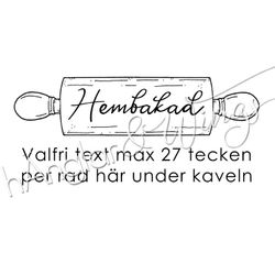 PERSONLIG - 253  Kavel - Hembakad