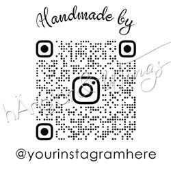 PERSONLIG - 259  Instagram QR-code - Handmade (English)