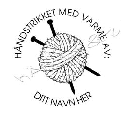 PERSONLIG - 281  Håndstrikket med varme (NORSK)