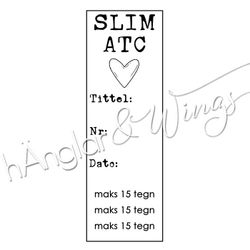 PERSONLIG - 283   Slim ATC  (NORSK)