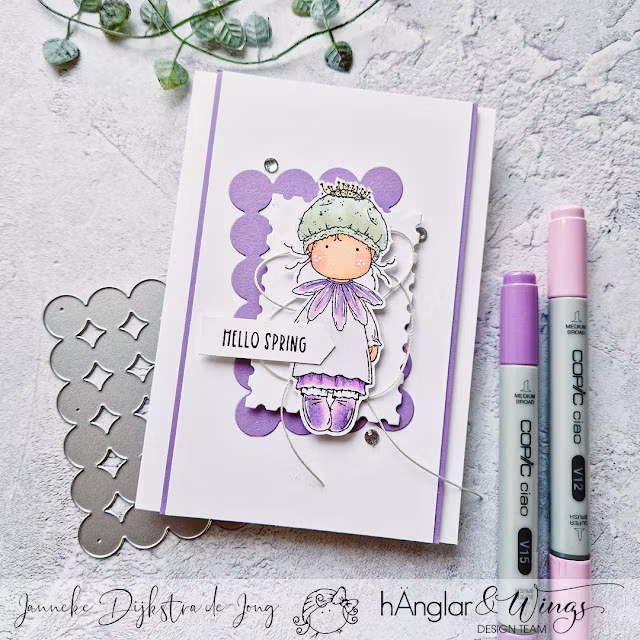 Clear Stamps - Vitsippor (vårkit 26)
